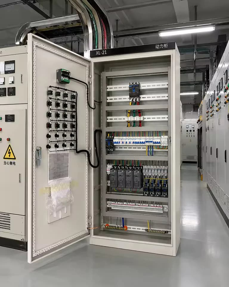 GoodQi XL cabinet photographed in a workshop setting